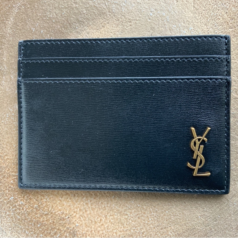 Saint Laurent card case